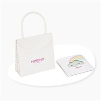 Bracciale Mabina Bambino Welcome Baby in Argento Diamante Lab Grown 0.03 Ct 533925L - 533925L